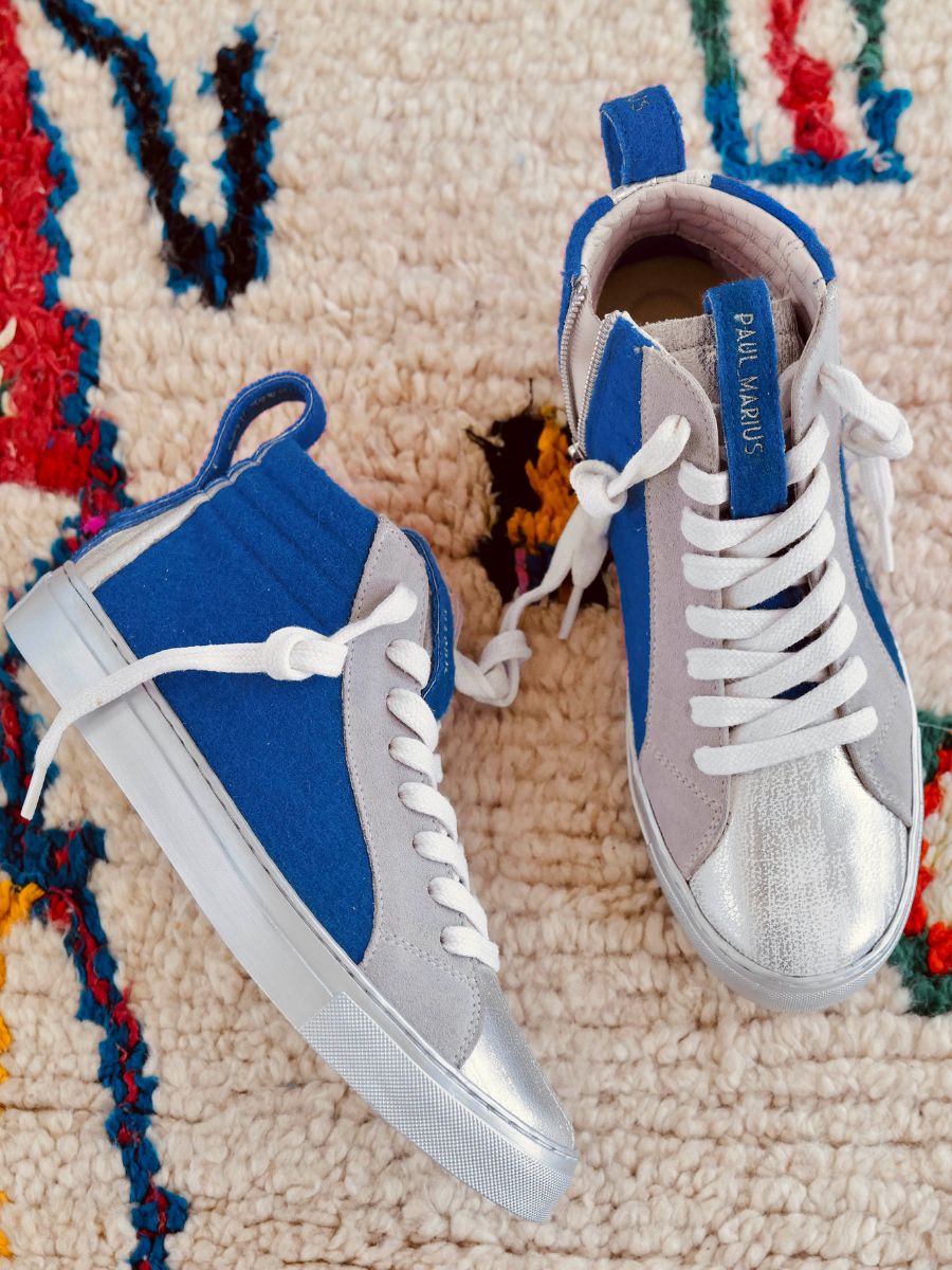 foto-vista-frontal-zapatillas-mujer-cuero-azul-pm001-azul-vivo-paul-marius-pm001-fifties-blu-s35-