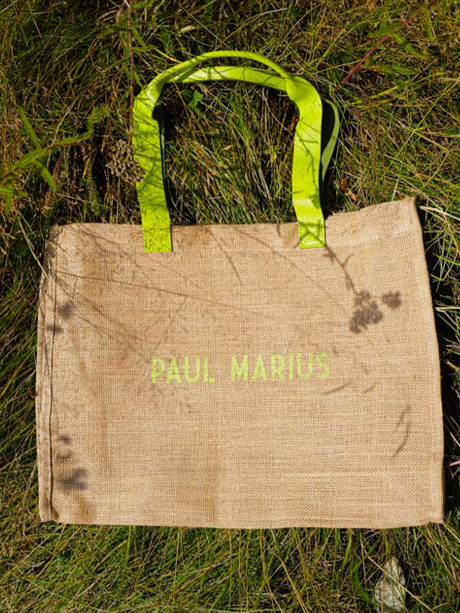 foto-vista-lateral-bolso-cabaña-yute-cuero-verde-lecabas-jute-sorbet-pomme-paul-marius-sb01-sb-lgr