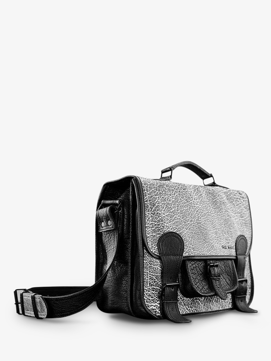 foto-vista-lateral-portadocumentos-cuero-a4-13-pulgadas-lecartable-m-empreinte-paul-marius-m01s14-b-w