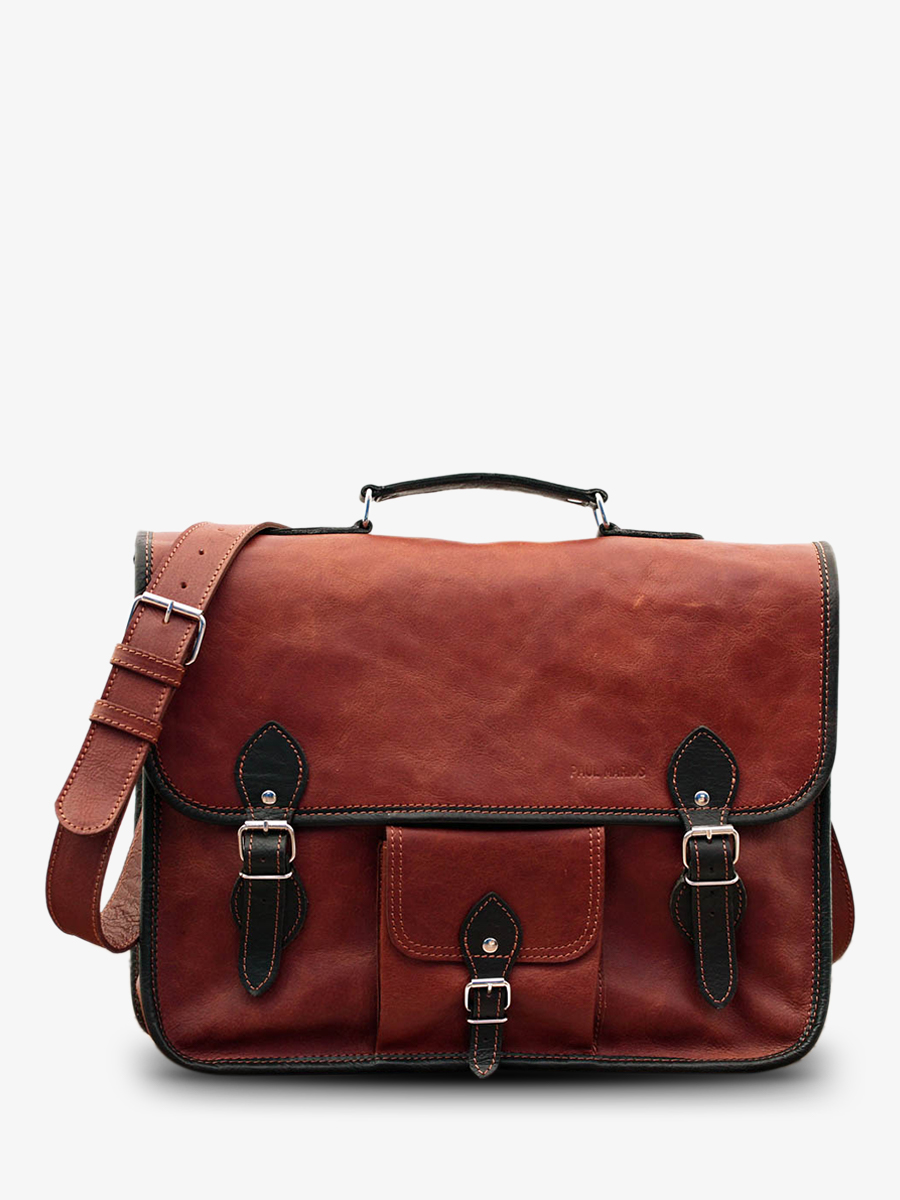 foto-vista-frontal-portadocumentos-cuero-marrón-le-grand-express-l-naturel-paul-marius-m18s16l