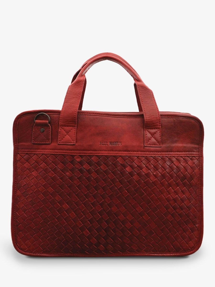 foto-vista-frontal-portadocumentos-cuero-hombre-rojo-leconquerant-trenza-roja-paul-marius-b01w-r