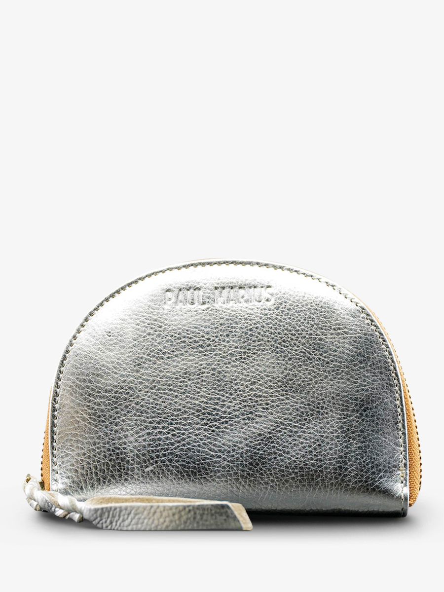 foto-vista-frontal-cartera-cuero-mujer-plateada-leportefeuille-manon-plateada-paul-marius-m32-s
