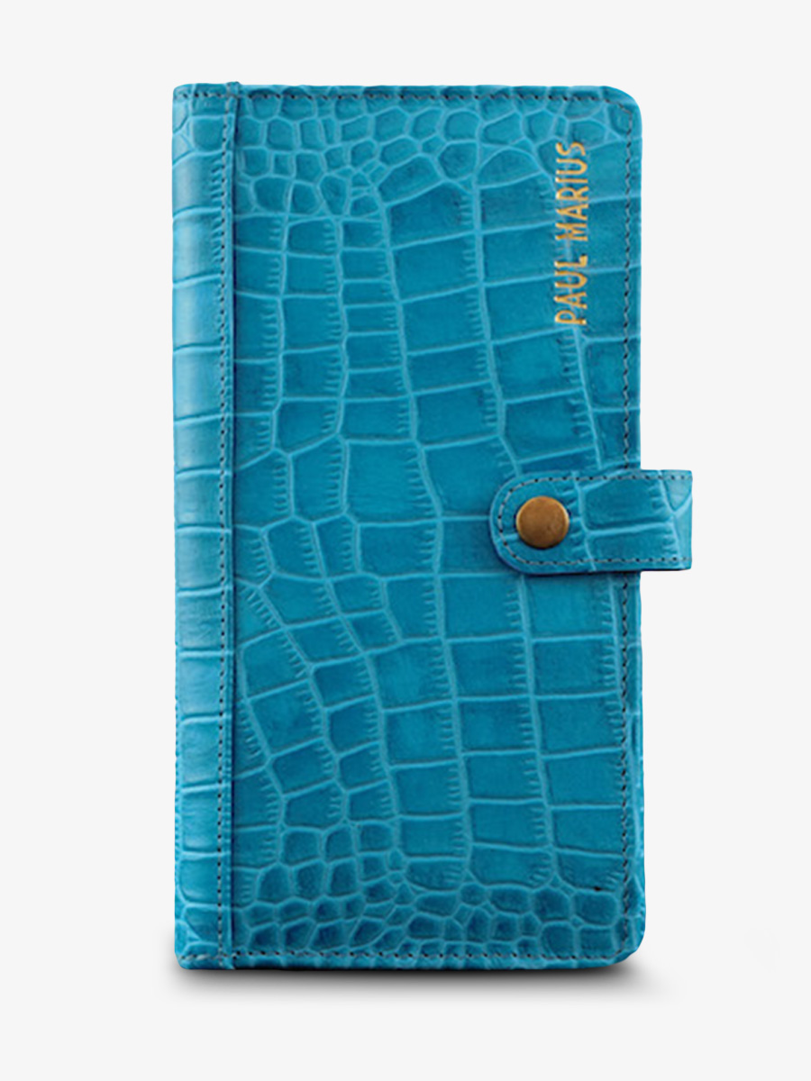 foto-vista-frontal-cartera-cuero-mujer-azul-leportefeuille-charlotte-n2-alligator-cocktail-topaze-paul-marius-m67-a-blu