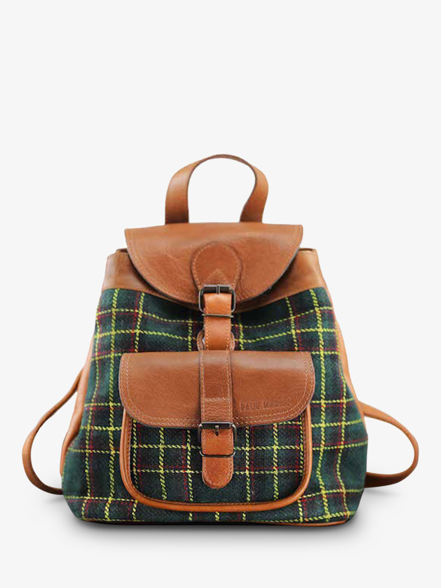 foto-vista-frontal-mochila-cuero-mujer-lebaroudeur-celtik-paul-marius-m40-sco-gr-ol