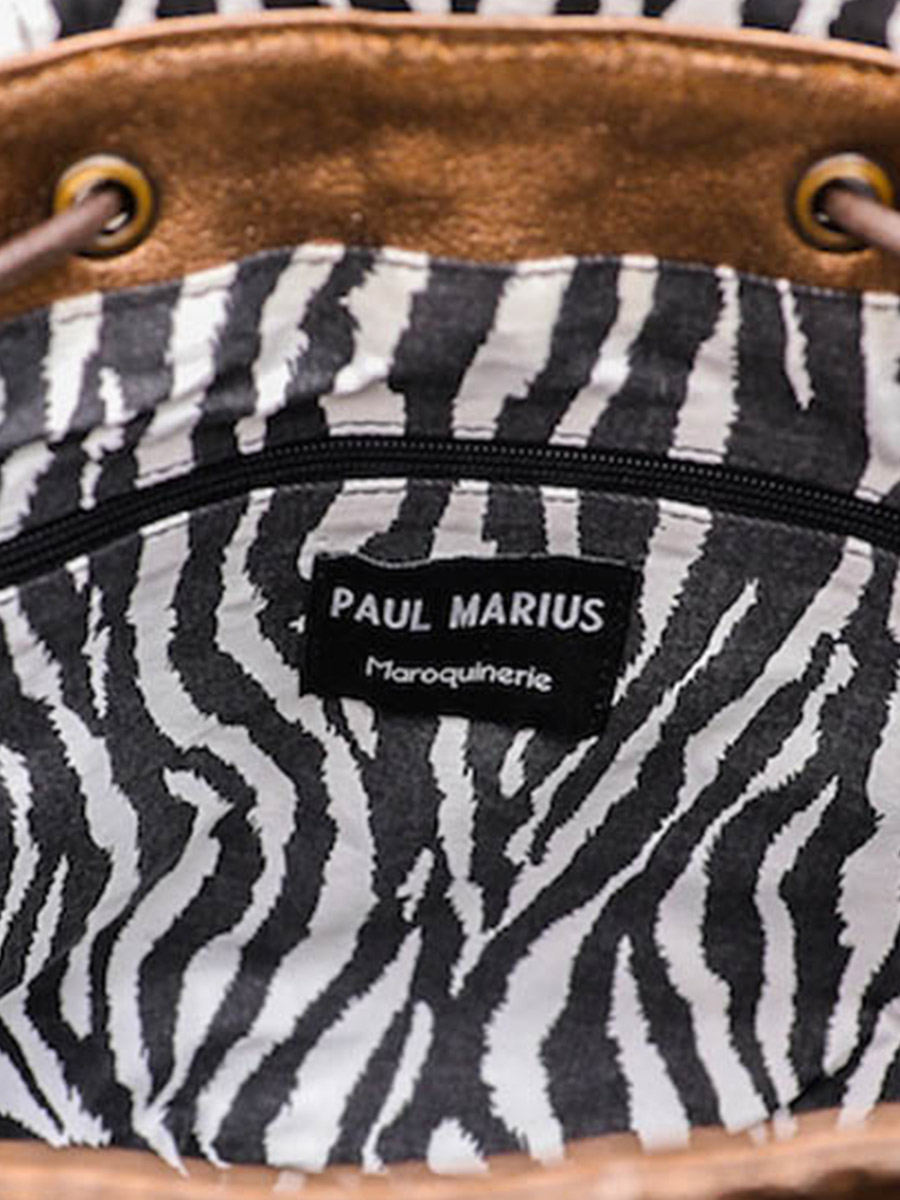 foto-vista-lateral-mochila-cuero-mujer-caqui-cobre-lebaroudeur-chimere-caqui-cobre-paul-marius-m40-ch-k-c