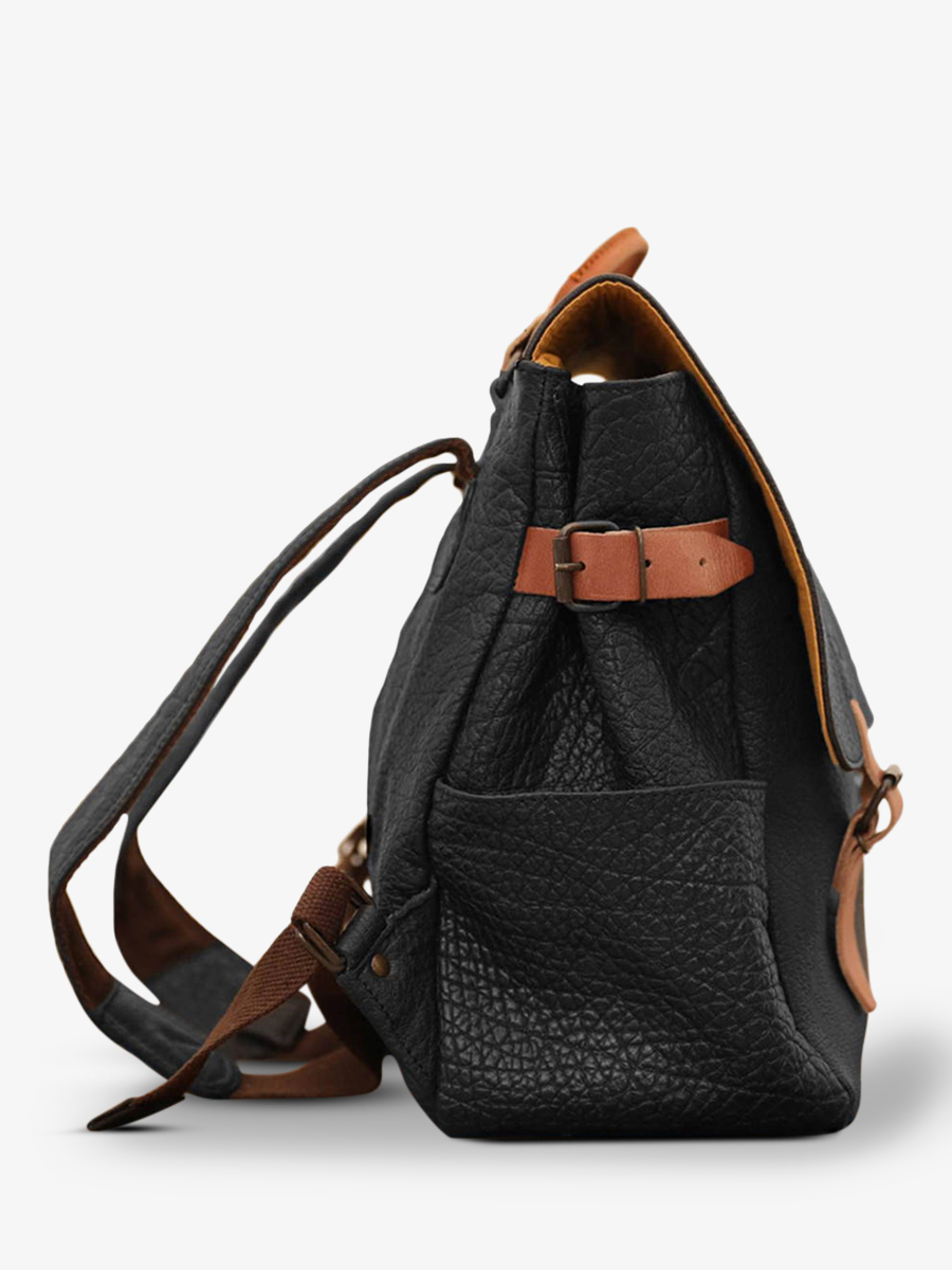 foto-vista-lateral-mochila-de-cuero-negro-laudacieux-negro-paul-marius-w14-b