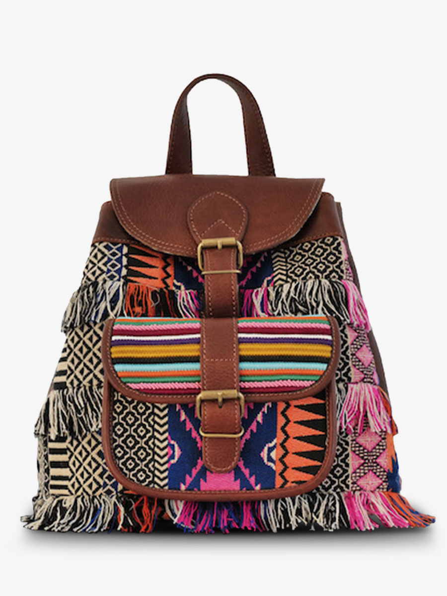 foto-vista-frontal-mochila-de-cuero-mujer-azul-blanco-lebaroudeur-horizon-paul-marius-m40-hor