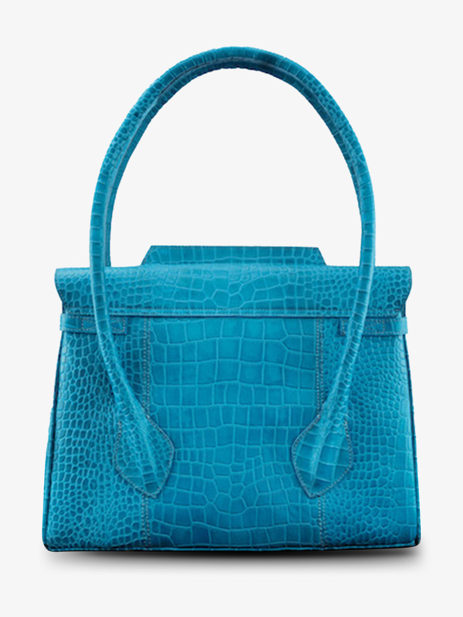 foto-vista-posterior-bolso-de-mano-de-cuero-para-mujer-azul-colette-m-alligator-cocktail-topaze-paul-marius-w28m-a-blu