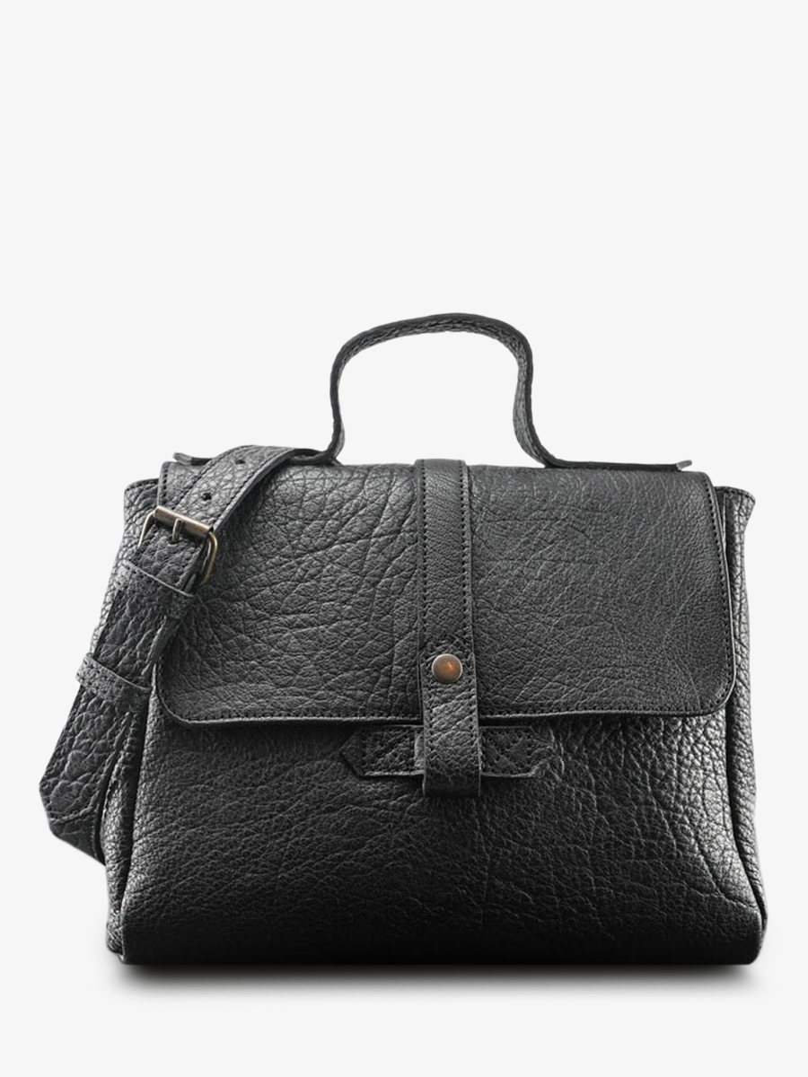 foto-vista-frontal-bolso-bandolera-cuero-mujer-negro-lecorneille-negro-paul-marius-w23-b