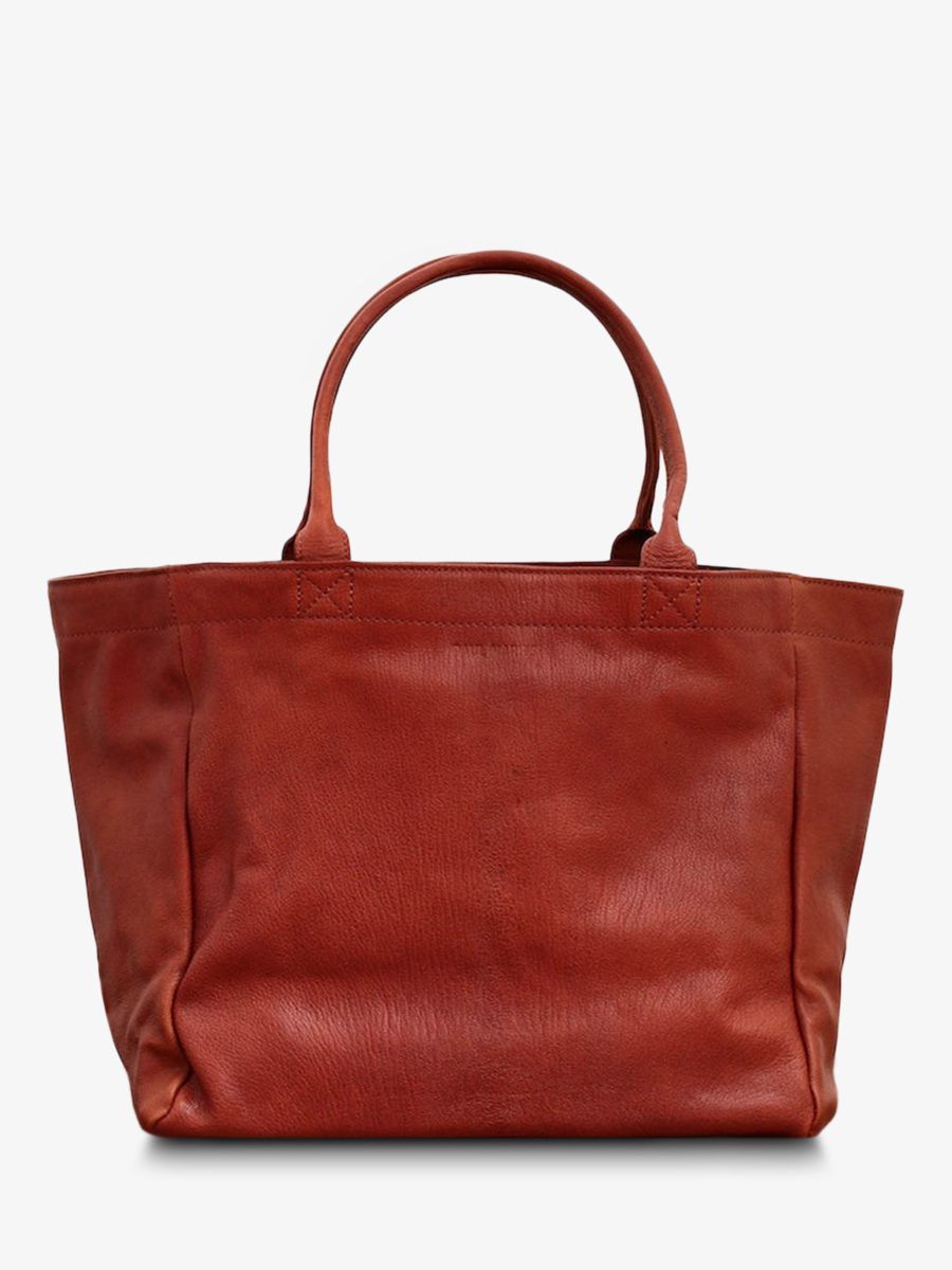 foto-vista-frontal-bolso-cesta-cuero-mujer-paulmarius-marrón-monpartenaire-m-marrón-paul-marius-m300m-mb