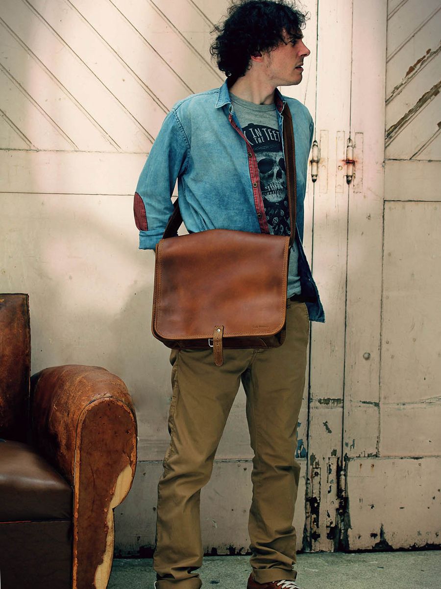 foto-vista-frontal-bolso-de-trabajo-business-marrón-lemessager-m-natural-paul-marius-m11s14-l