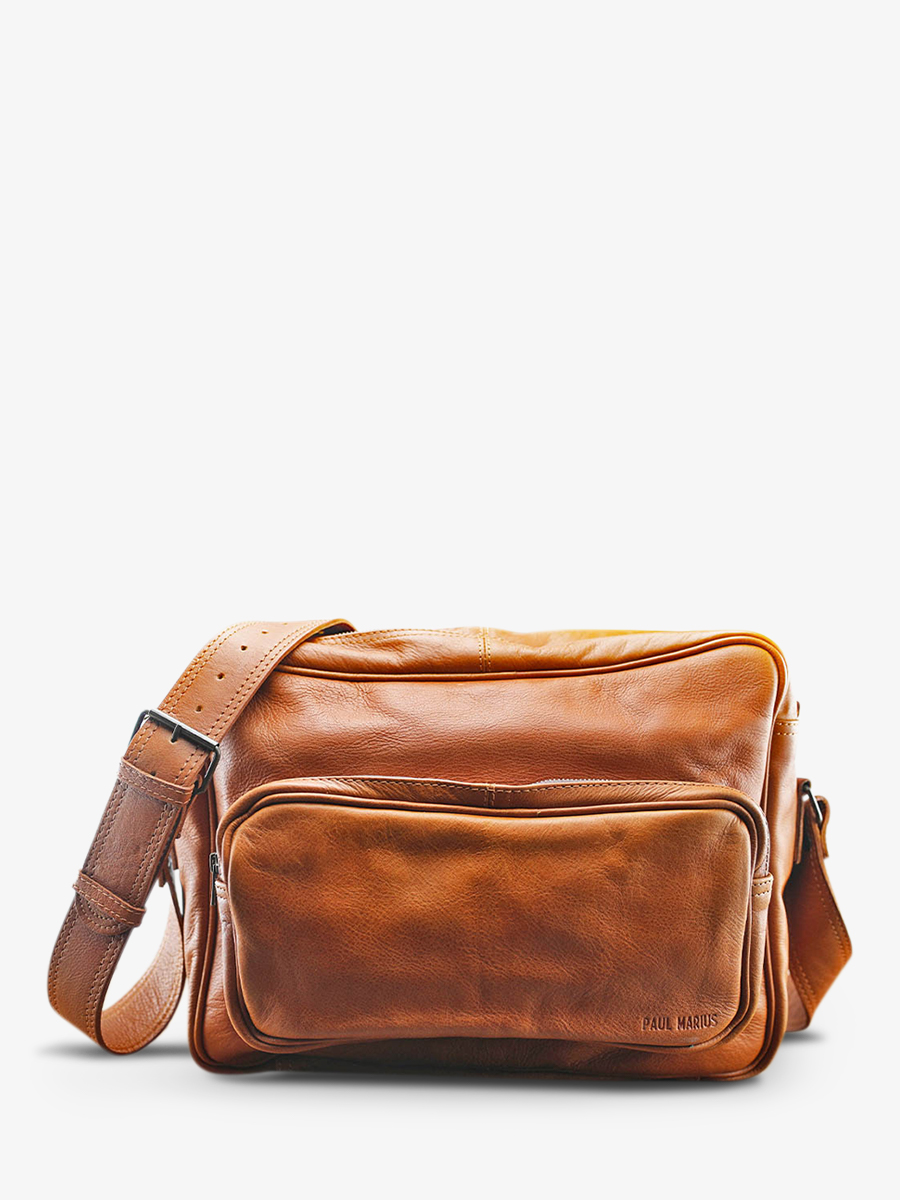 foto-vista-frontal-bolso-48h-cuero-hombre-marrón-leretro-natural-paul-marius-m15-l