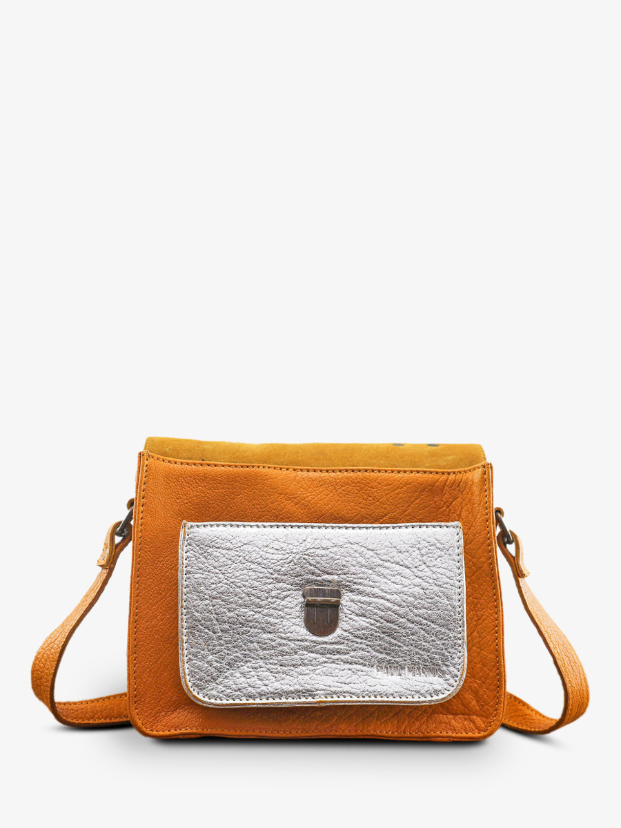 foto-interior-bolso-bandolera-cuero-mujer-amarillo-plateado-mademoiselle-george-leopard-safran-argente-paul-marius-w05-lp-y-s