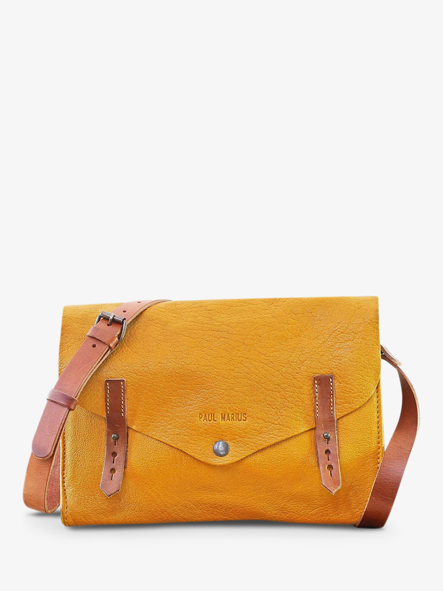 foto-vista-frontal-bolso-bandolera-cuero-mujer-amarillo-lindispensable-safran-paul-marius-w08-y