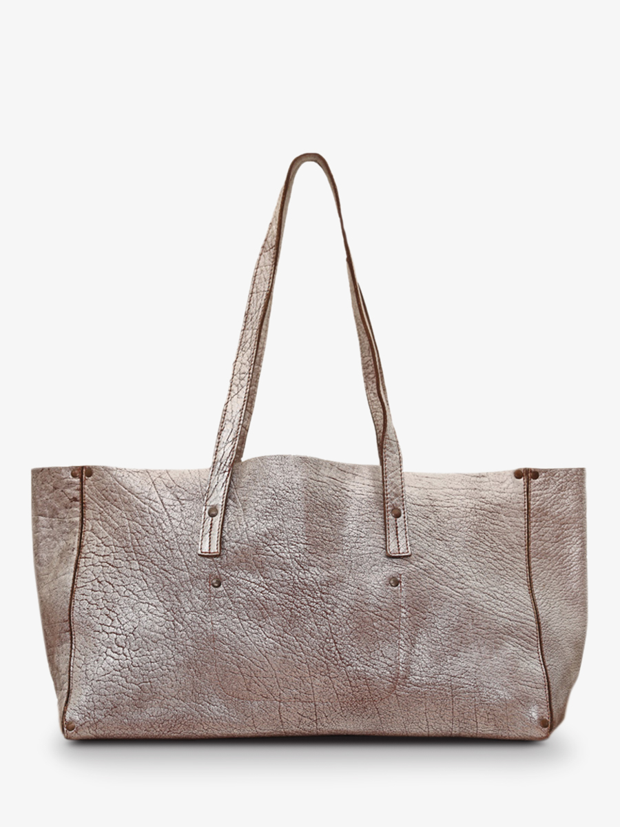 foto-vista-lateral-bolso-cesta-cuero-mujer-plateado-leffronte-m-ámbar-plateado-paul-marius-w12-bs