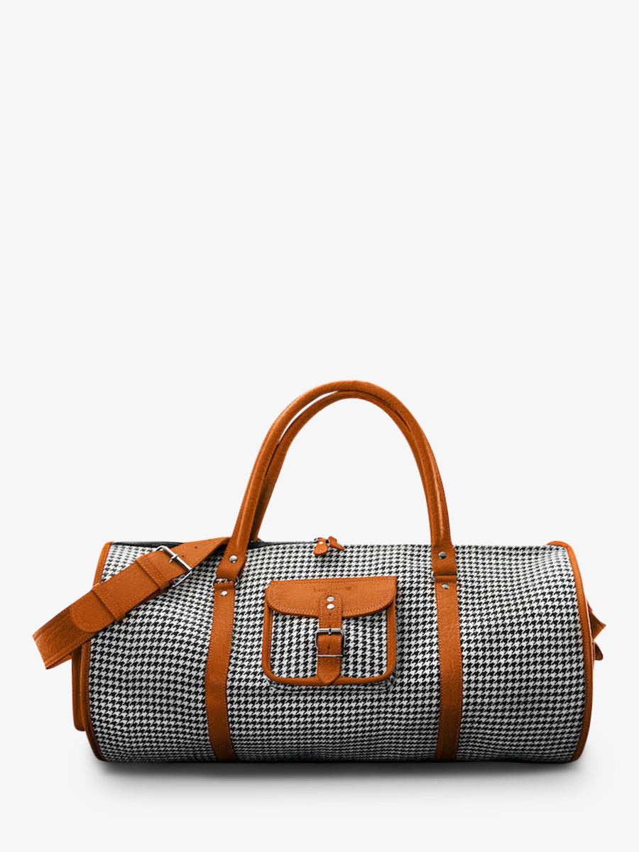 foto-vista-frontal-bolsa-de-viaje-de-cuero-naranja-levoyageur-xl-grand-prix-tangerine-paul-marius-m08s60-hs-o