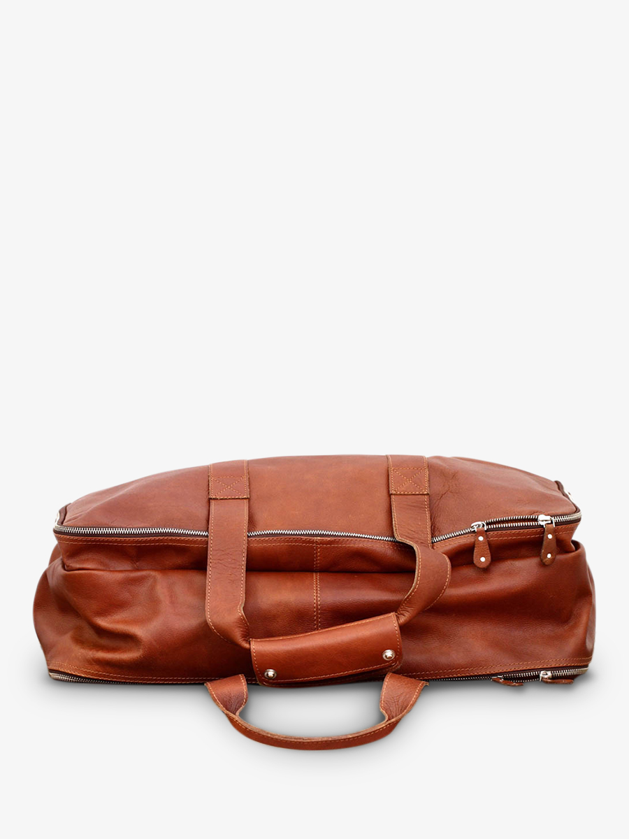 foto-interior-bolsa-de-viaje-cuero-marrón-leglobe-trotter-natural-paul-marius-m102-l