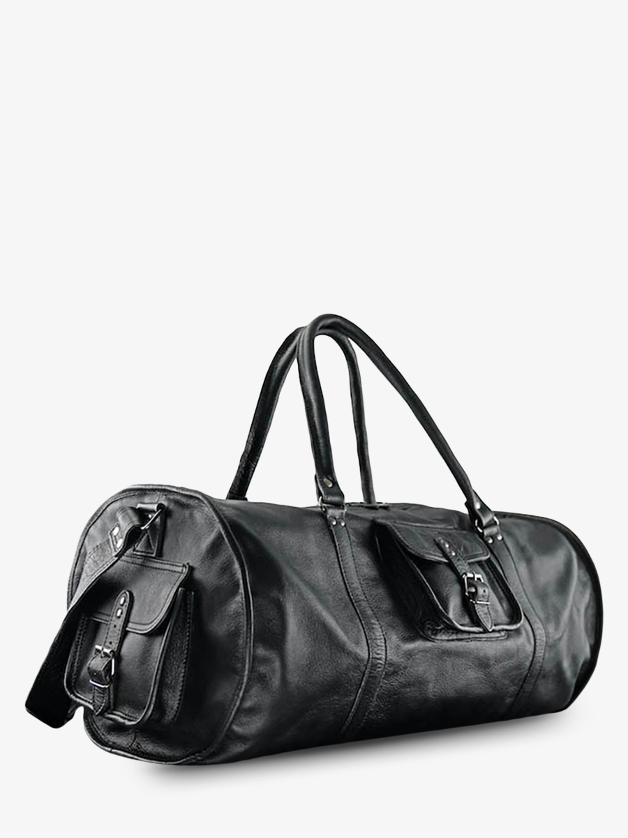 foto-vista-lateral-bolsa-de-viaje-de-cuero-negro-levoyageur-xl-negro-paul-marius-m08s60-b