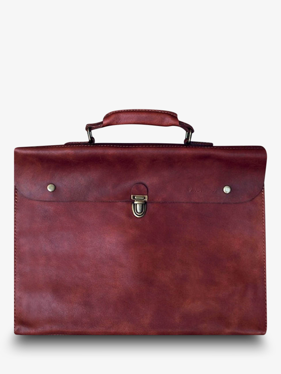 foto-vista-frontal-portadocumentos-cuero-marrón-plegable-natural-paul-marius-m51-l