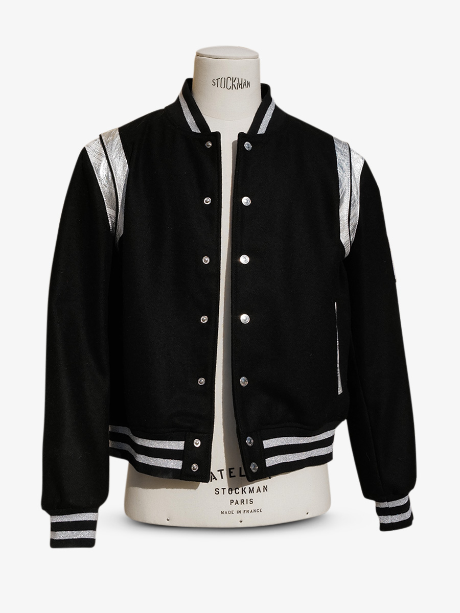 foto-vista-frontal-teddy-chaqueta-de-cuero-y-tejidos-leteddy-50s-negro-paul-marius-tdy-fifties-b-l