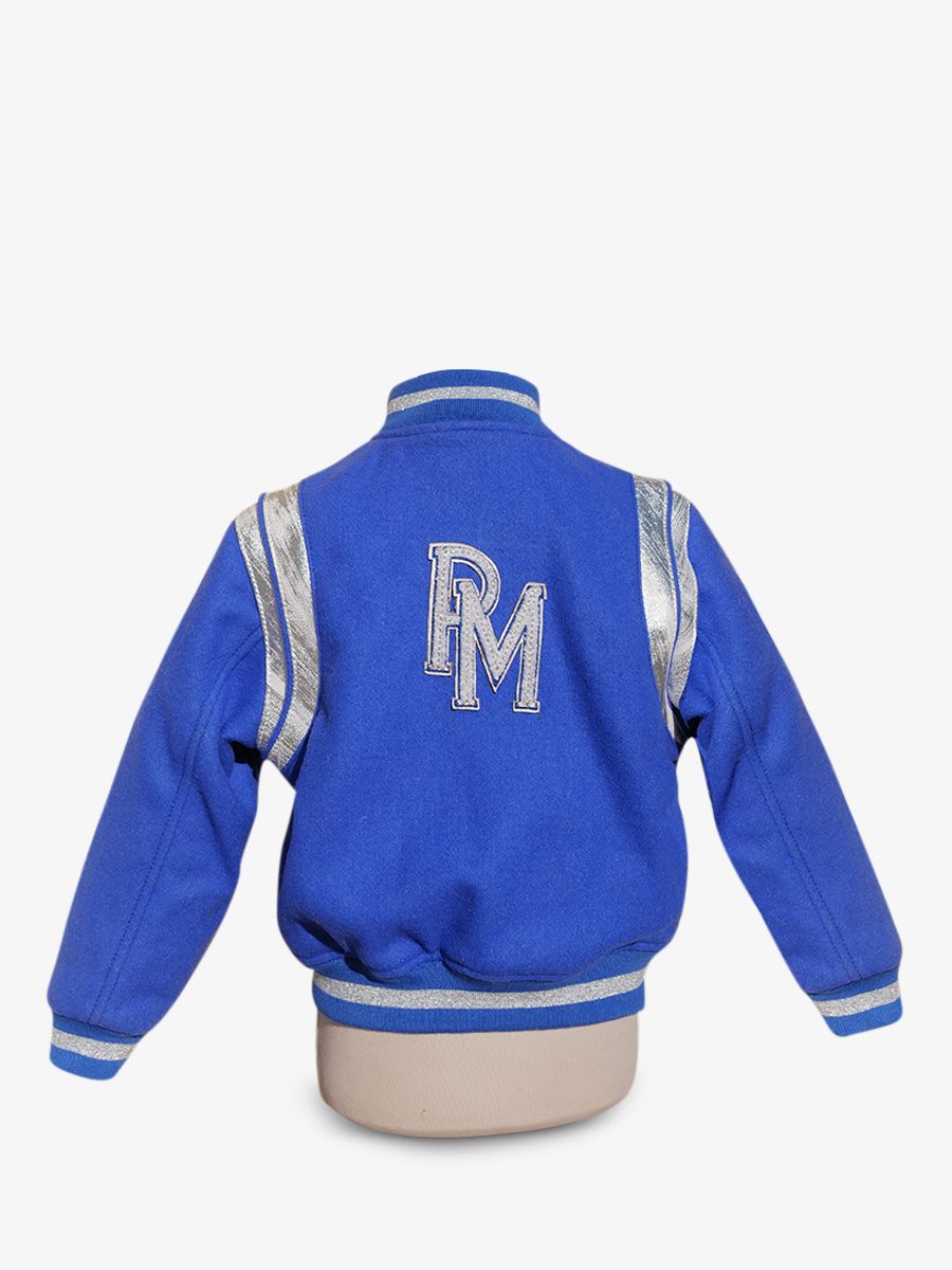 foto-vista-frontal-teddy-chaqueta-de-cuero-y-tejidos-leteddy-50s-niño-azul-vivo-paul-marius-tdy-fifties-blu-2a